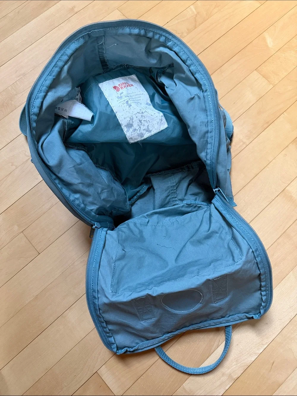 Fjallraven Kanken Mini Backpack in Sky Bkue
